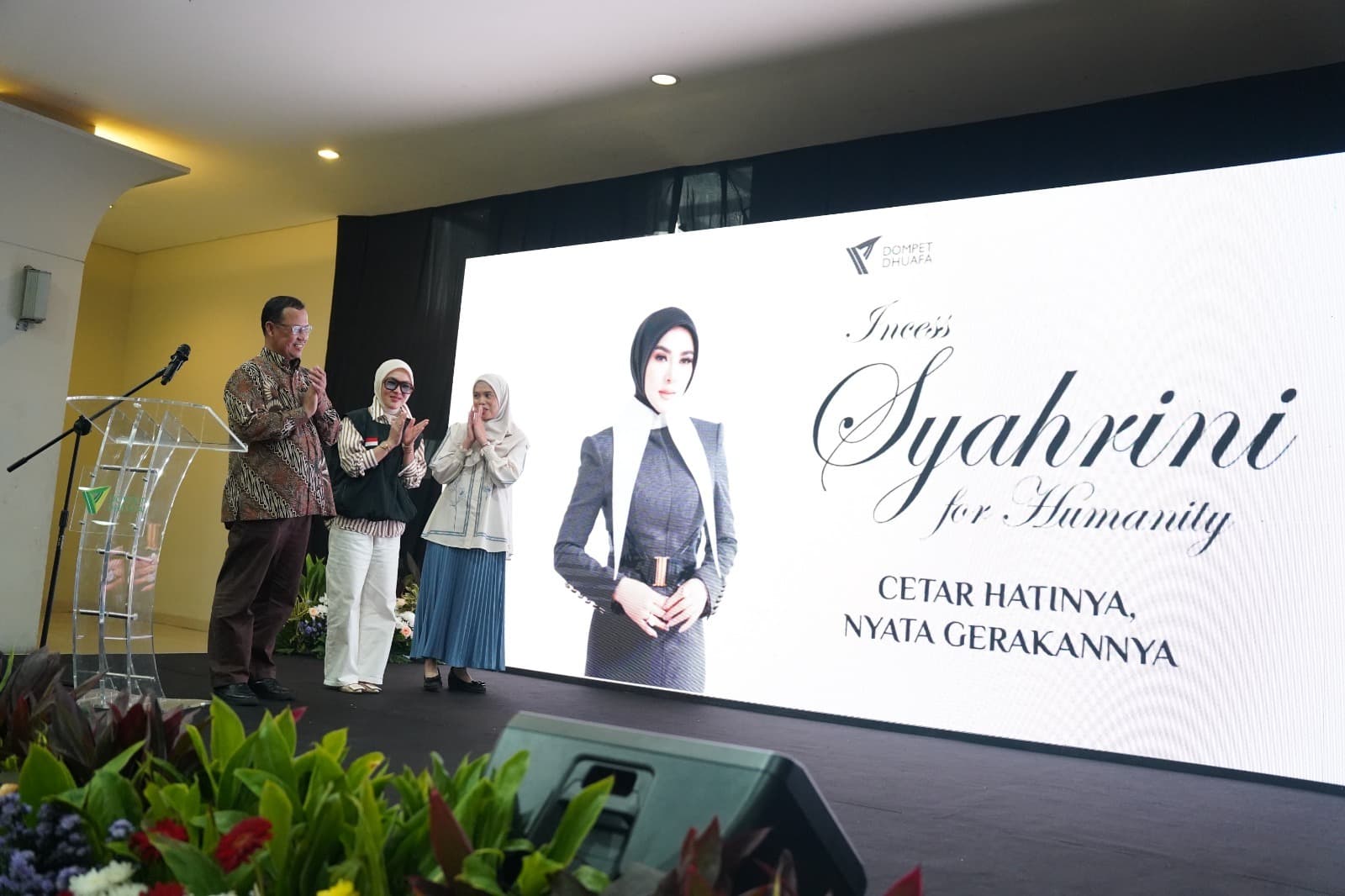  Perluas Jangkauan Kebaikan, Syahrini dan Dompet Dhuafa Luncurkan Incess for Humanity