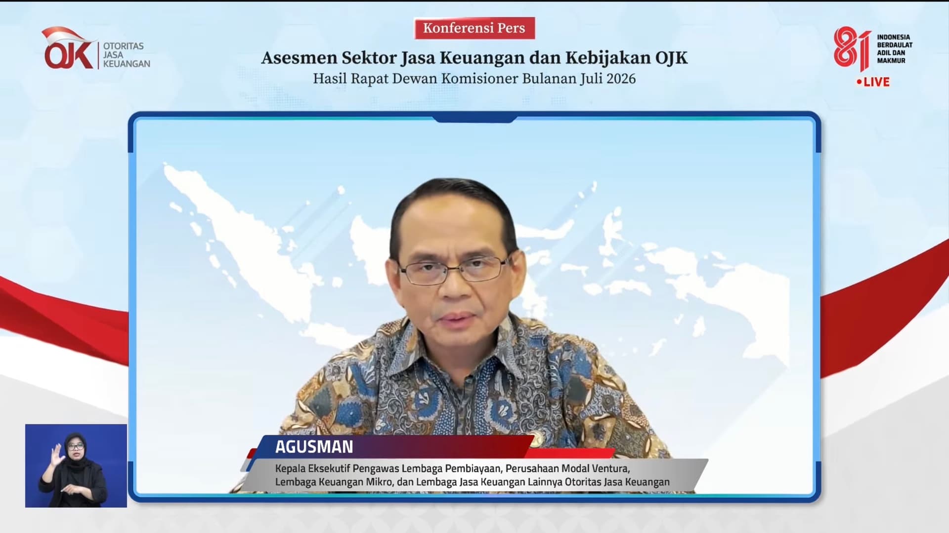 ​OJK Ungkap Jumlah Pindar dengan TWP90 di Atas 5% Turun Jadi 16 Platform