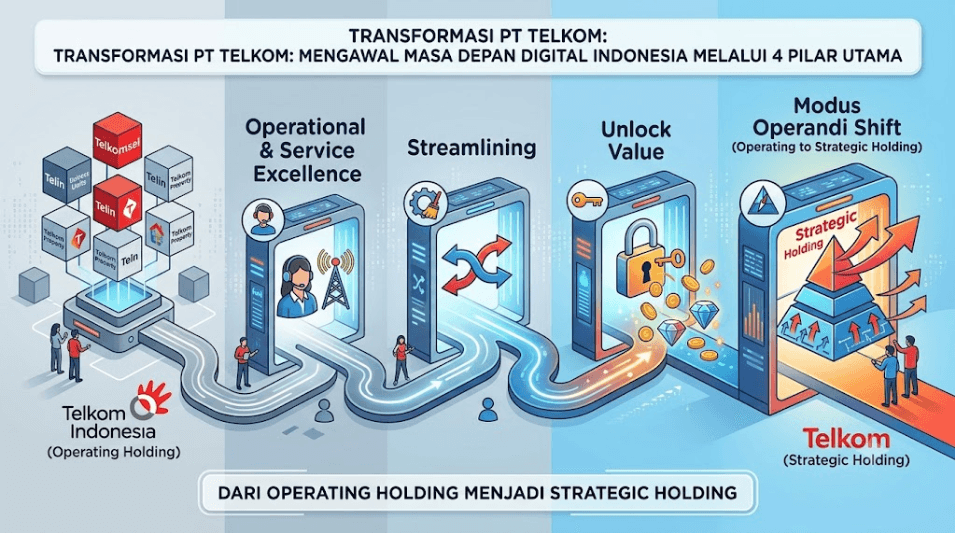Diet Ekstrem Telkom Menuju Otot Digital 2030