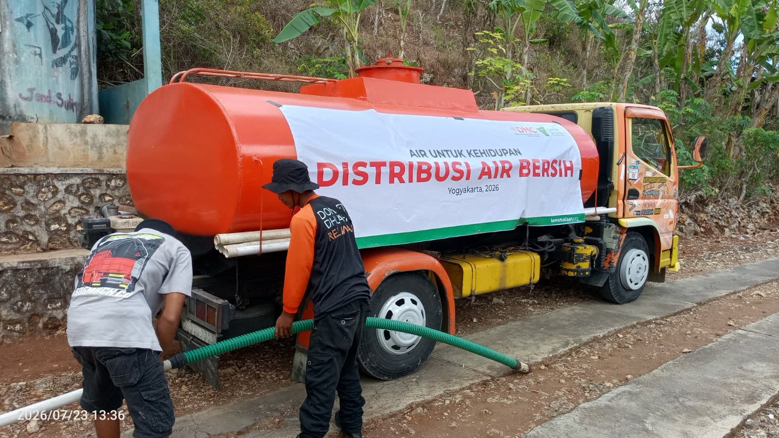 Atasi Dampak Kemarau di DIY, Dompet Dhuafa Salurkan 150 Ribu Liter Air Bersih 