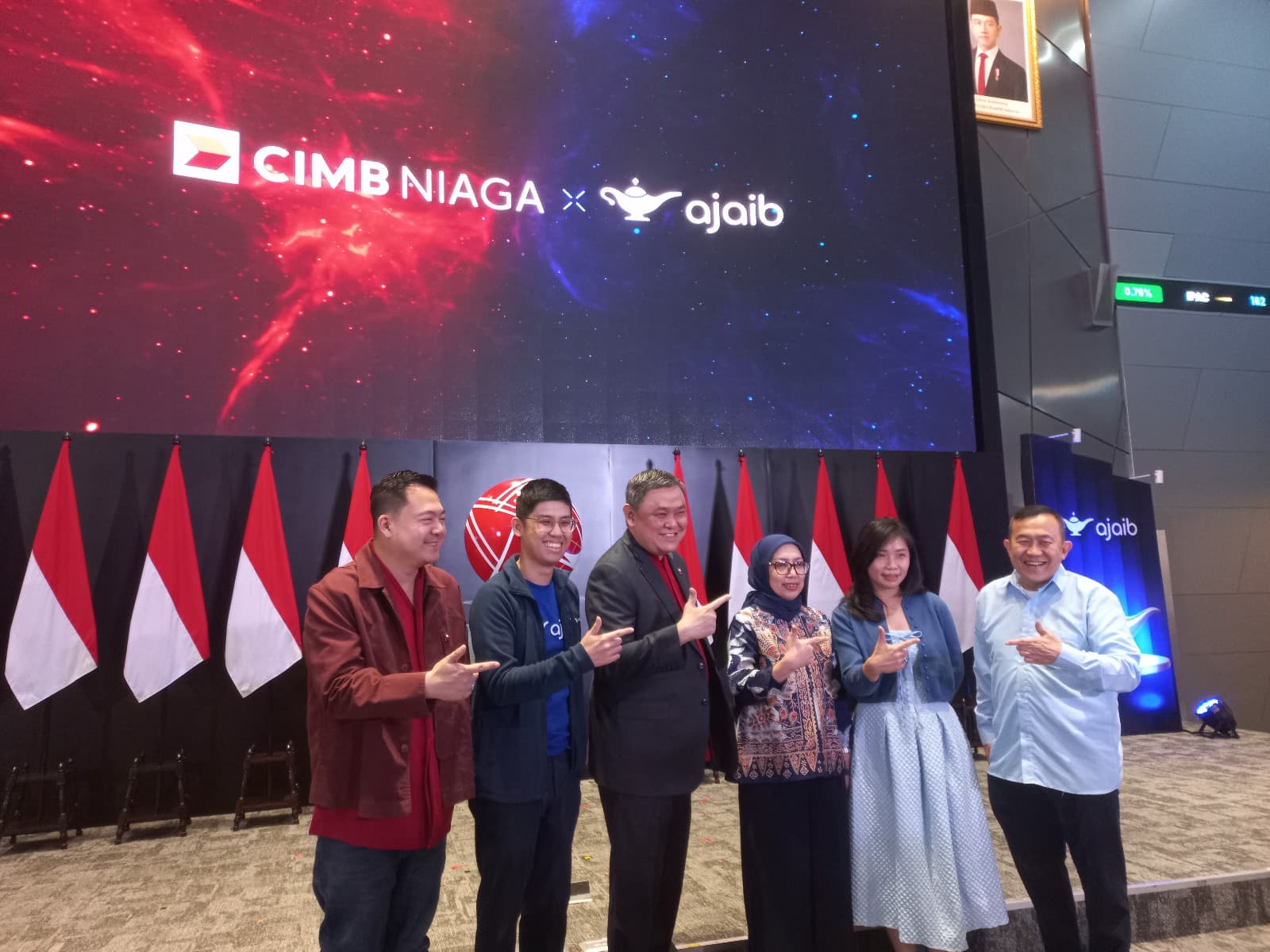CIMB Niaga dan Ajaib Group Kolaborasi Hadirkan Investasi Saham di Aplikasi OCTO