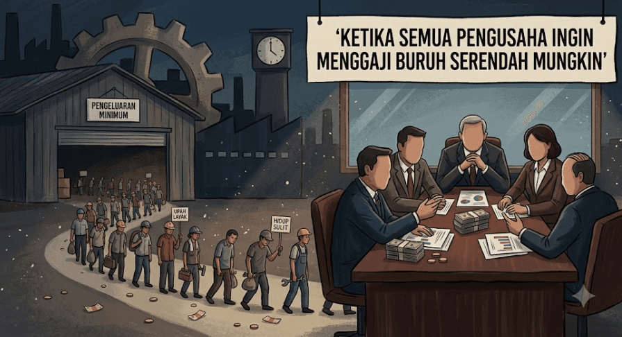 Ketika Semua Pengusaha Ingin Menggaji Buruh Serendah Mungkin