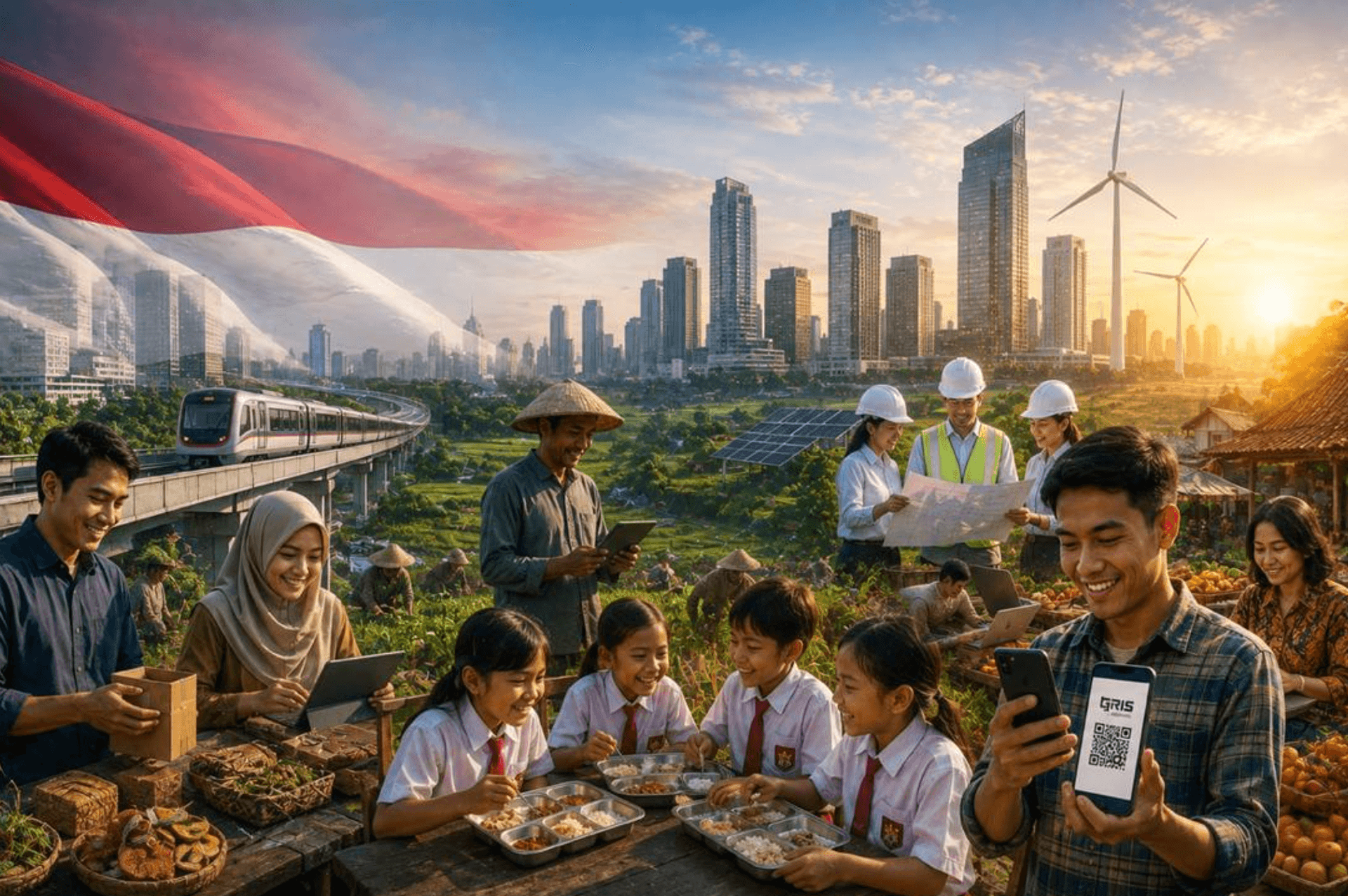 The Courage to Build Indonesia Emas 2045