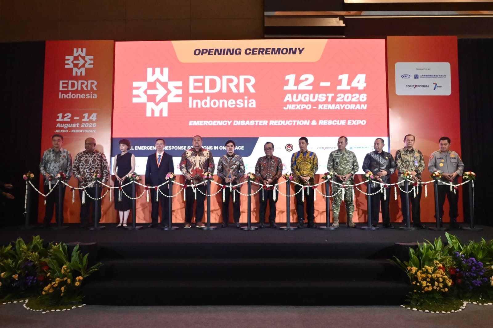 EDRR Indonesia 2026 Resmi Dibuka Hari Ini, Perkuat Kesiapsiagaan Bencana 