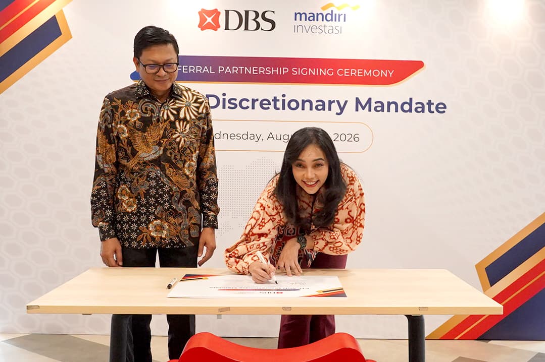 Bank DBS Indonesia dan Mandiri Investasi Hadirkan Solusi Wealth Management Berdenominasi SGD