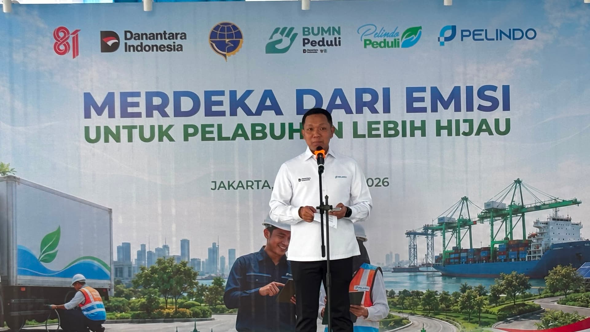 Kejar 'Green Port' 2030, Pelindo Uji Emisi 500 Kendaraan di 4 Pelabuhan