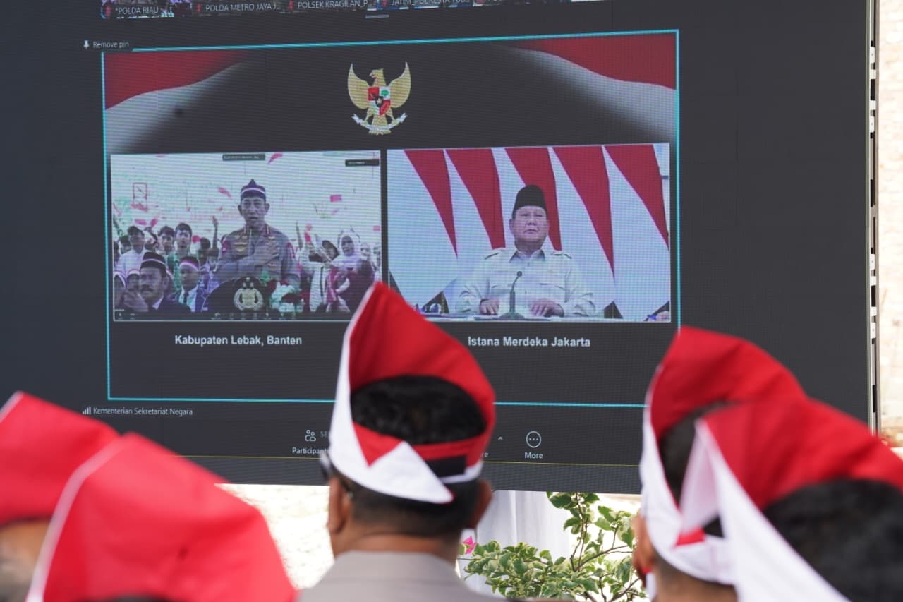 110 Jembatan Merah Putih Dibangun di Riau, Akses ke Sekolah Kini Tak Lagi Ribet