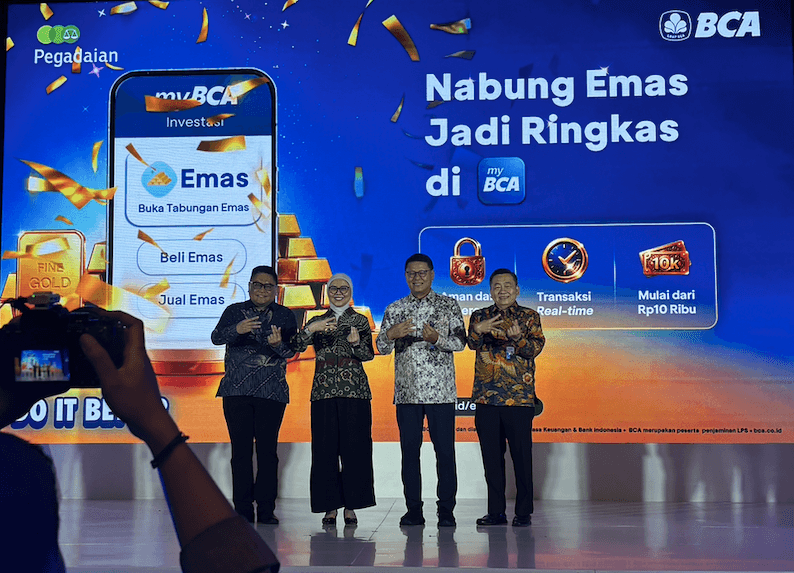 Gandeng Pegadaian, Nasabah BCA (BBCA) Kini Bisa Beli Emas via myBCA