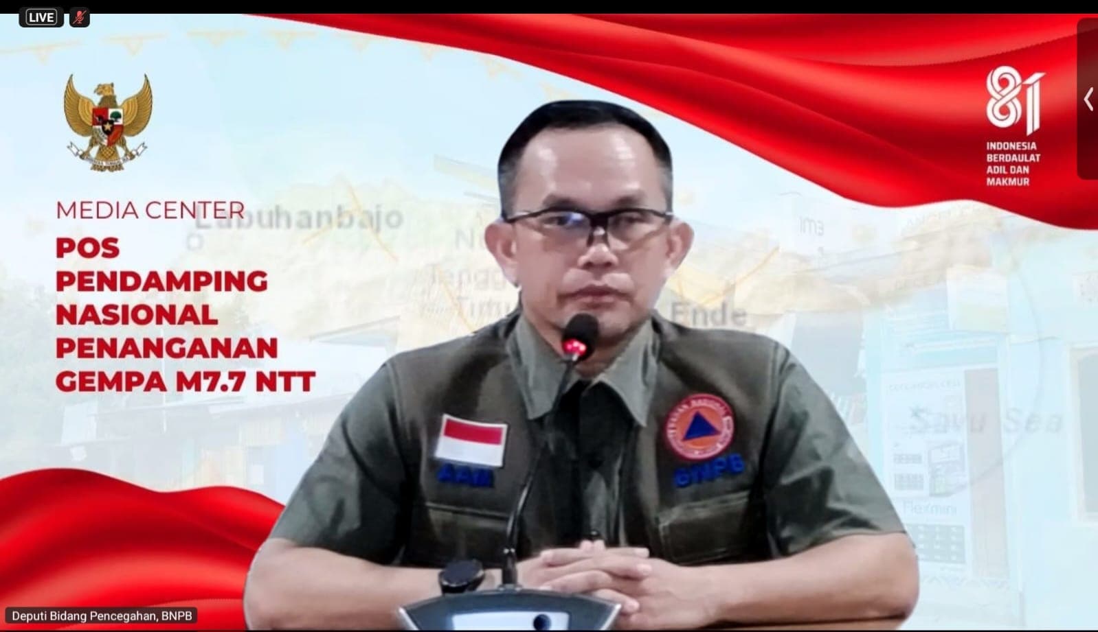 Update Gempa M 7,7 NTT: 53 Meninggal, 135 Luka-Luka, dan Ratusan Rumah Rusak