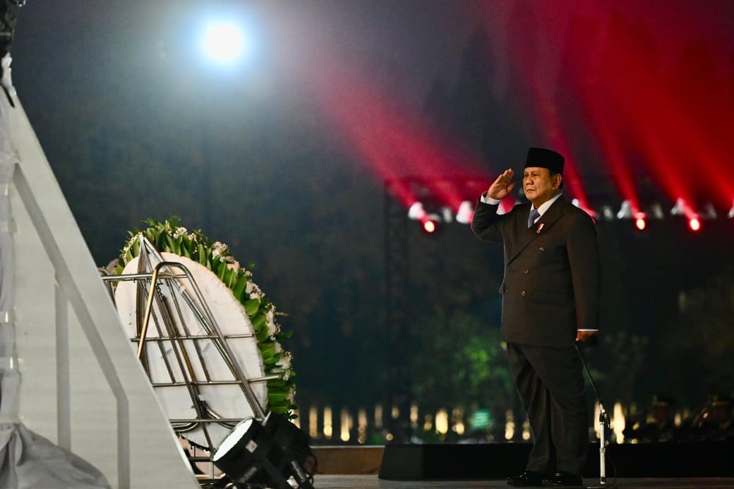 Prabowo Pimpin Ziarah Nasional dan Renungan Suci Jelang HUT Ke-81 RI