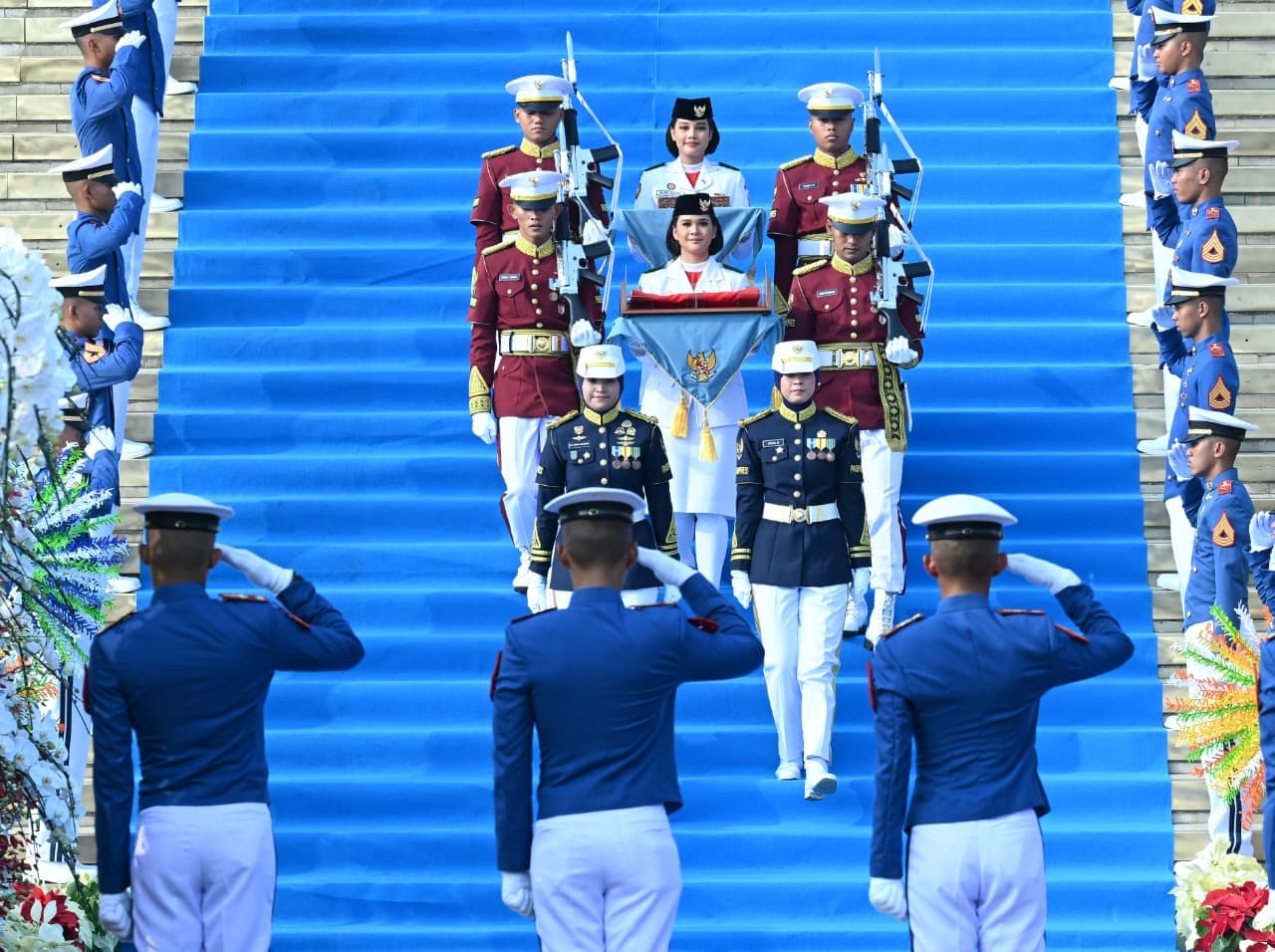 Dari Monas ke Istana Merdeka, Kirab Bendera Pusaka Buka Peringatan HUT ke-81 RI