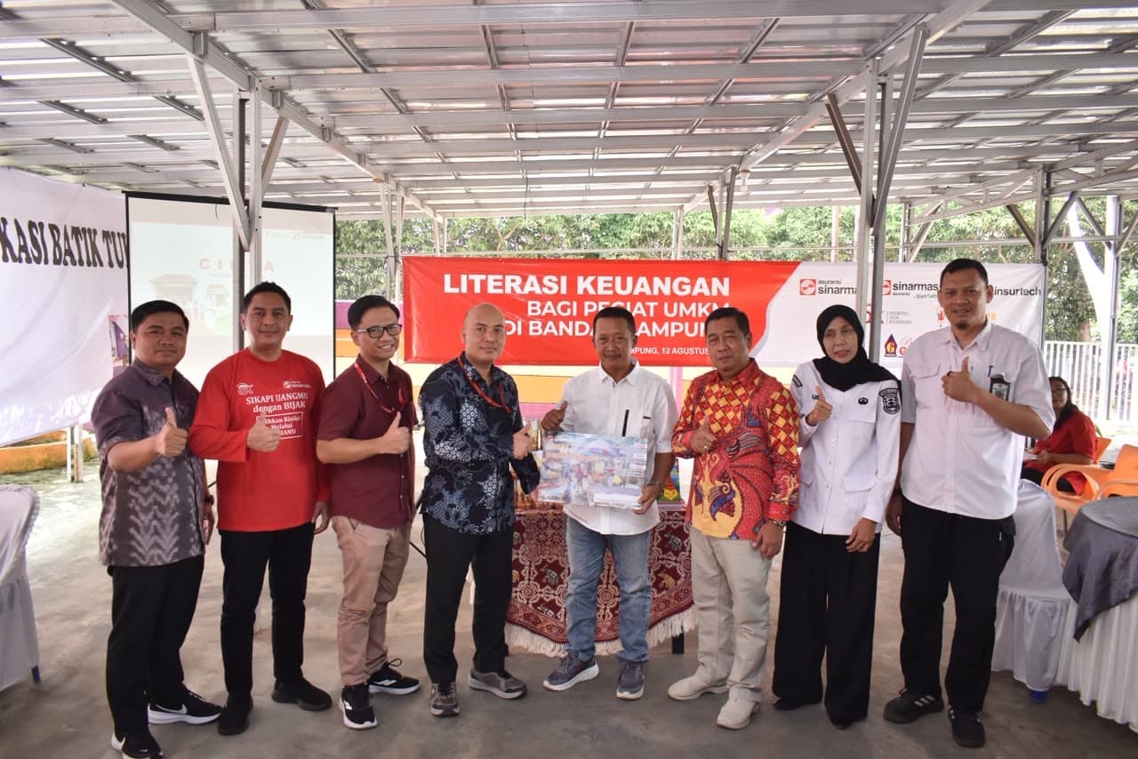 Asuransi Sinar Mas Dorong Literasi dan Inklusi Keuangan untuk UMKM di Bandar Lampung  