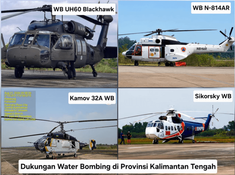 Api Sulit Dipadamkan, BNPB Ungkap Kendala Utama Penanganan Karhutla di Kalimantan