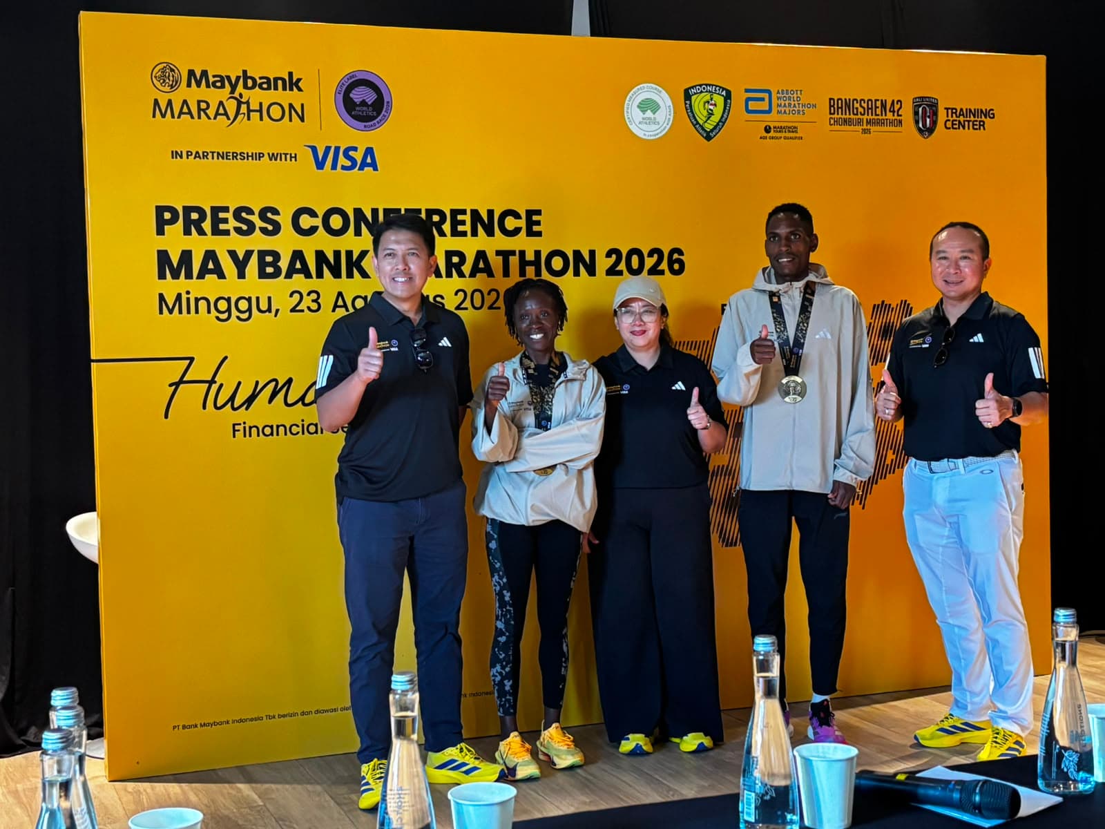Pelari Kenya Borong Gelar Marathon Open di Maybank Marathon 2026