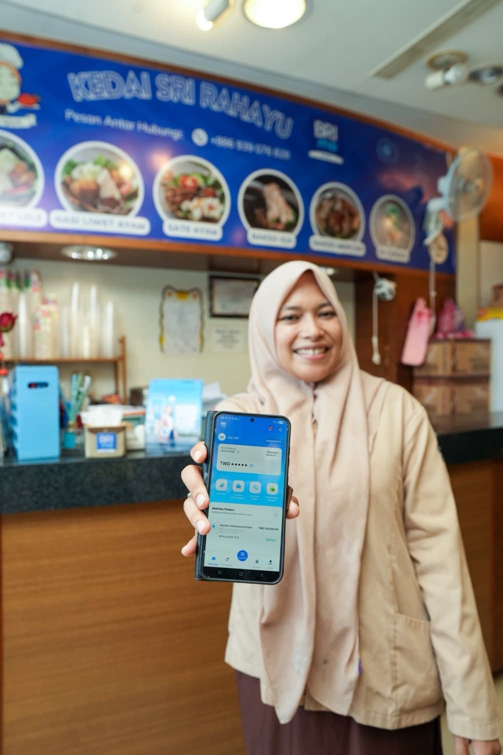 Dari PMI Jadi Pengusaha Sukses di Taiwan, Nasabah BRI Sri Purwanti Bangun Bisnis Kuliner Halal Citarasa Nusantara
