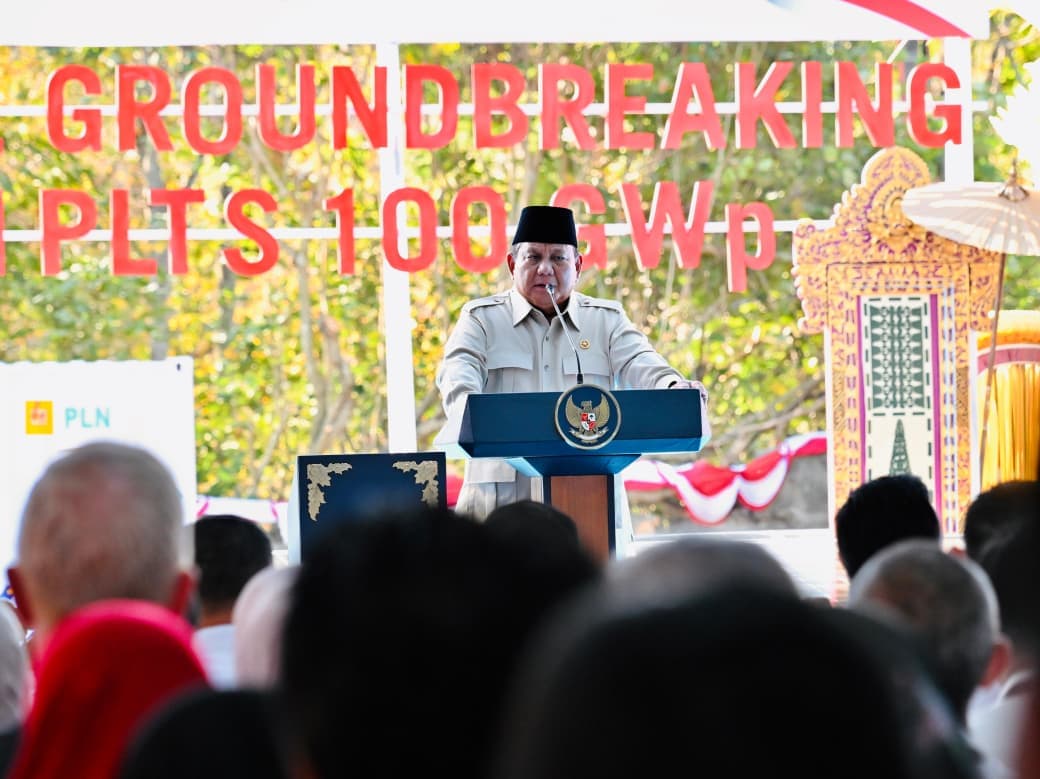 Prabowo Yakin Program PLTS 100 GW Perkuat Kemandirian Energi Nasional