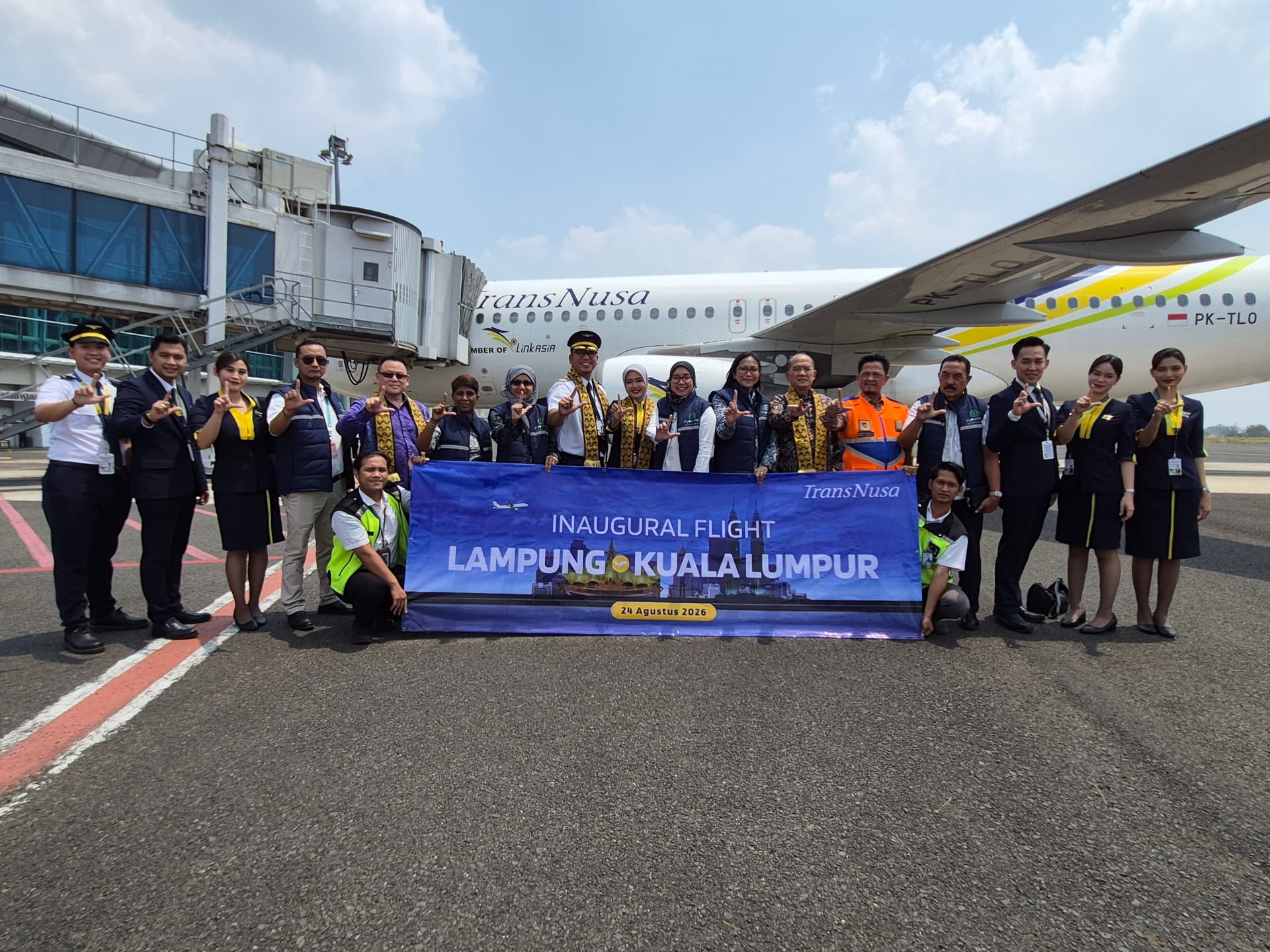 Transnusa Buka Rute Internasional Lampung-Kuala Lumpur, Ini Tarifnya