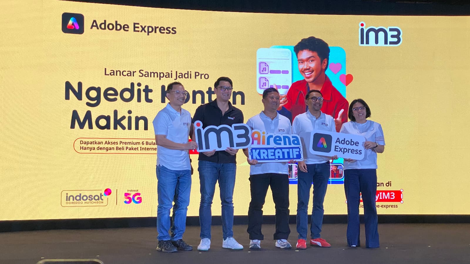 Gandeng Adobe Express, Indosat (ISAT) Optimistis Cetak 15.000 Kreator Konten