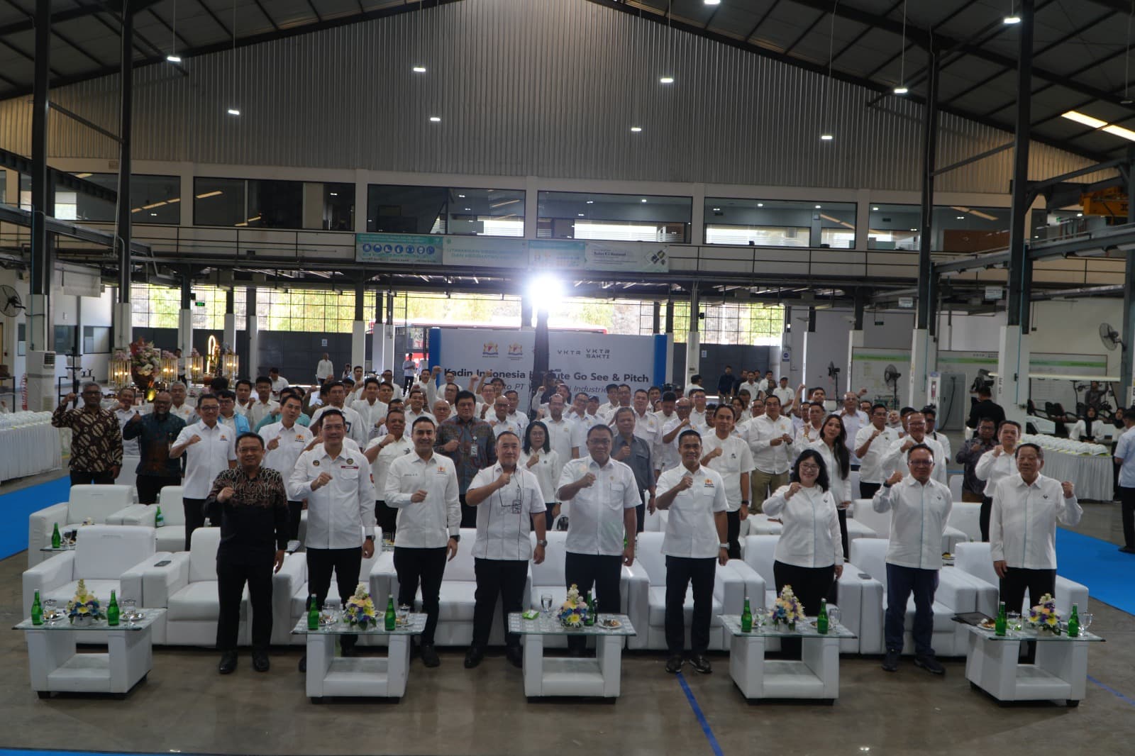 Kadin Indonesia Dorong Kolaborasi Industri dan Inovasi Bisnis melalui ‘Go-See and Pitch’ di Fasilitas VKTR