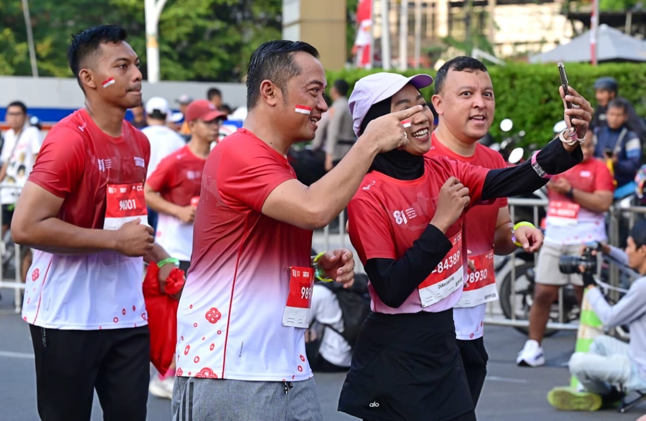 ‘Merdeka Run 2026’ Diikuti Belasan Ribu Peserta, Mensesneg Apresiasi Antusiasme Warga