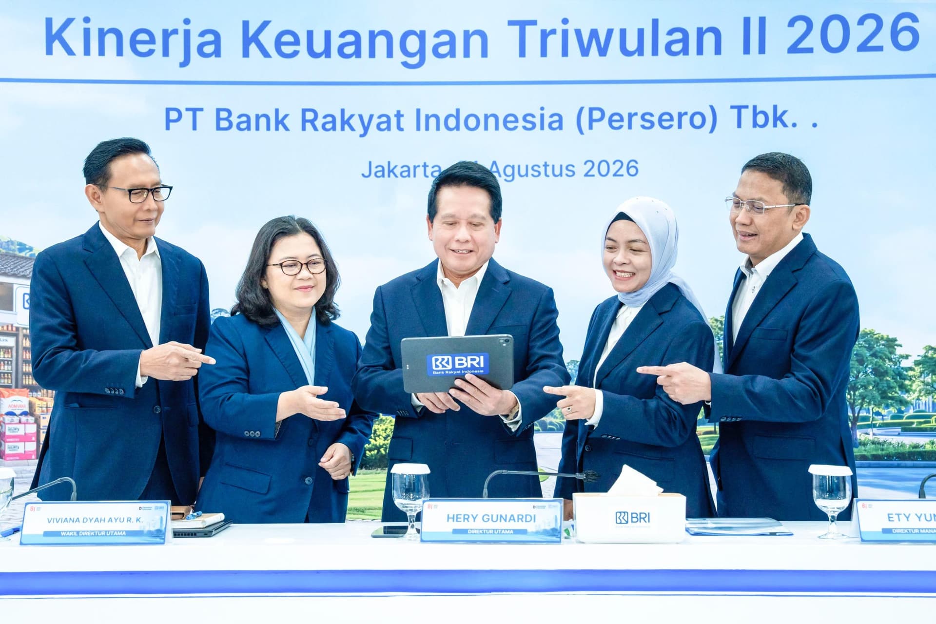 Konsisten Jadi Penggerak Ekonomi Kerakyatan, BRI Bukukan Laba Rp 31,2 Triliun pada Triwulan II 2026