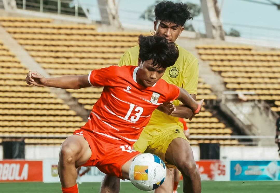  Timnas U-20 Indonesia Ditahan Malaysia di Kualifikasi Piala Asia U-20 2027