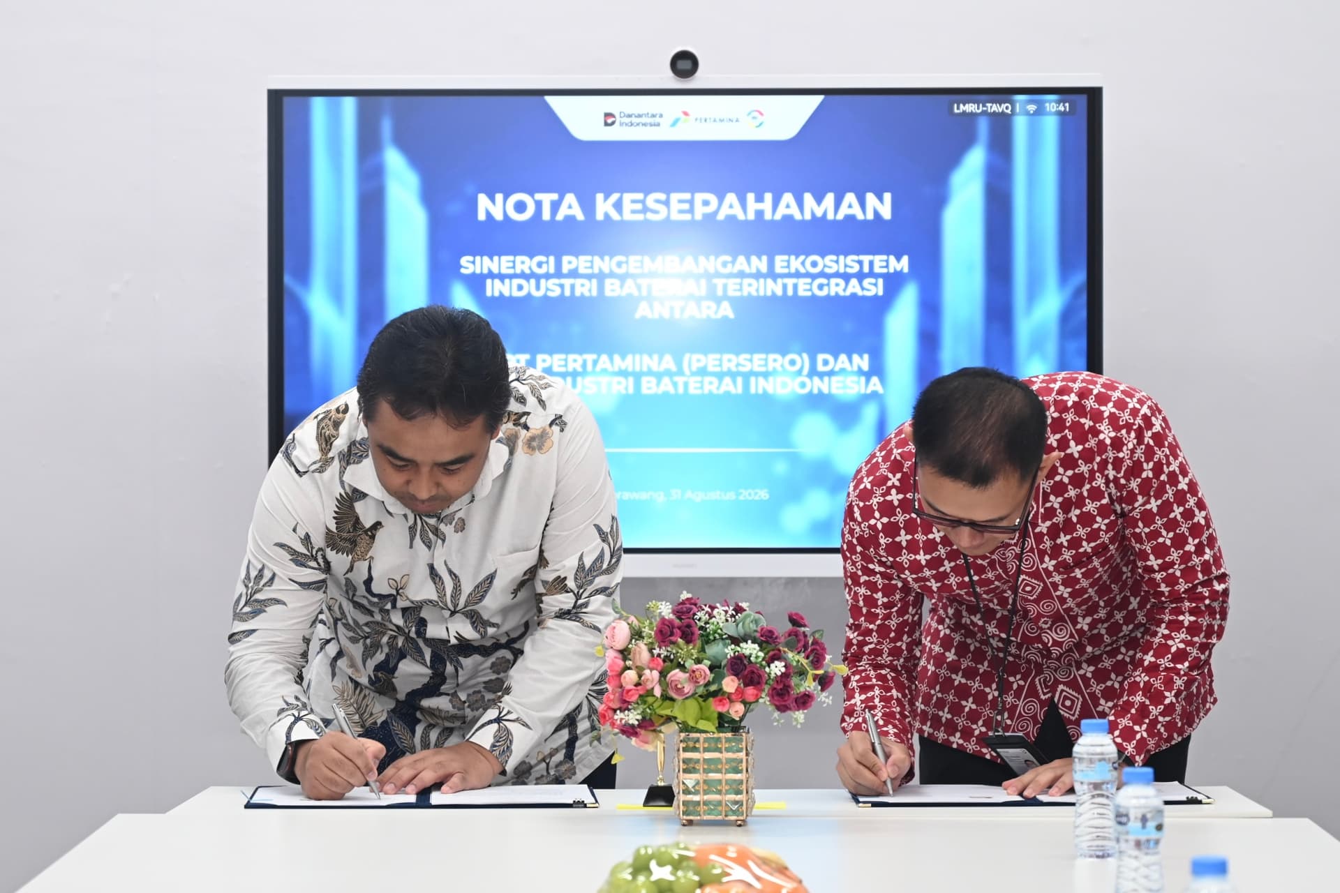 IBC Gandeng Pertamina Kembangkan Ekosistem Baterai dari Hulu ke Hilir