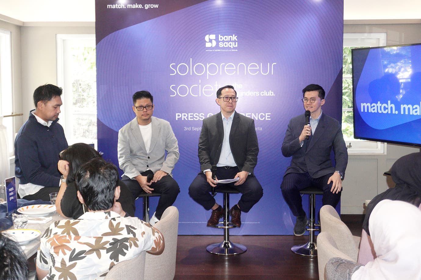 Bank Saqu Berkolaborasi dengan IDN dan Otten Coffee, Dorong Solopreneur Naik Kelas