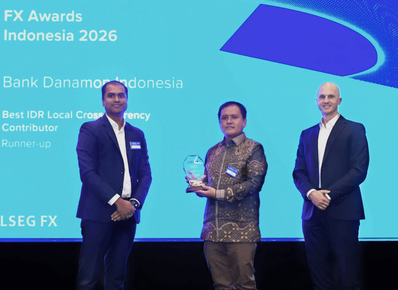 Perkuat Pasar Valas, Bank Danamon Raih Penghargaan Indonesia FX Awards