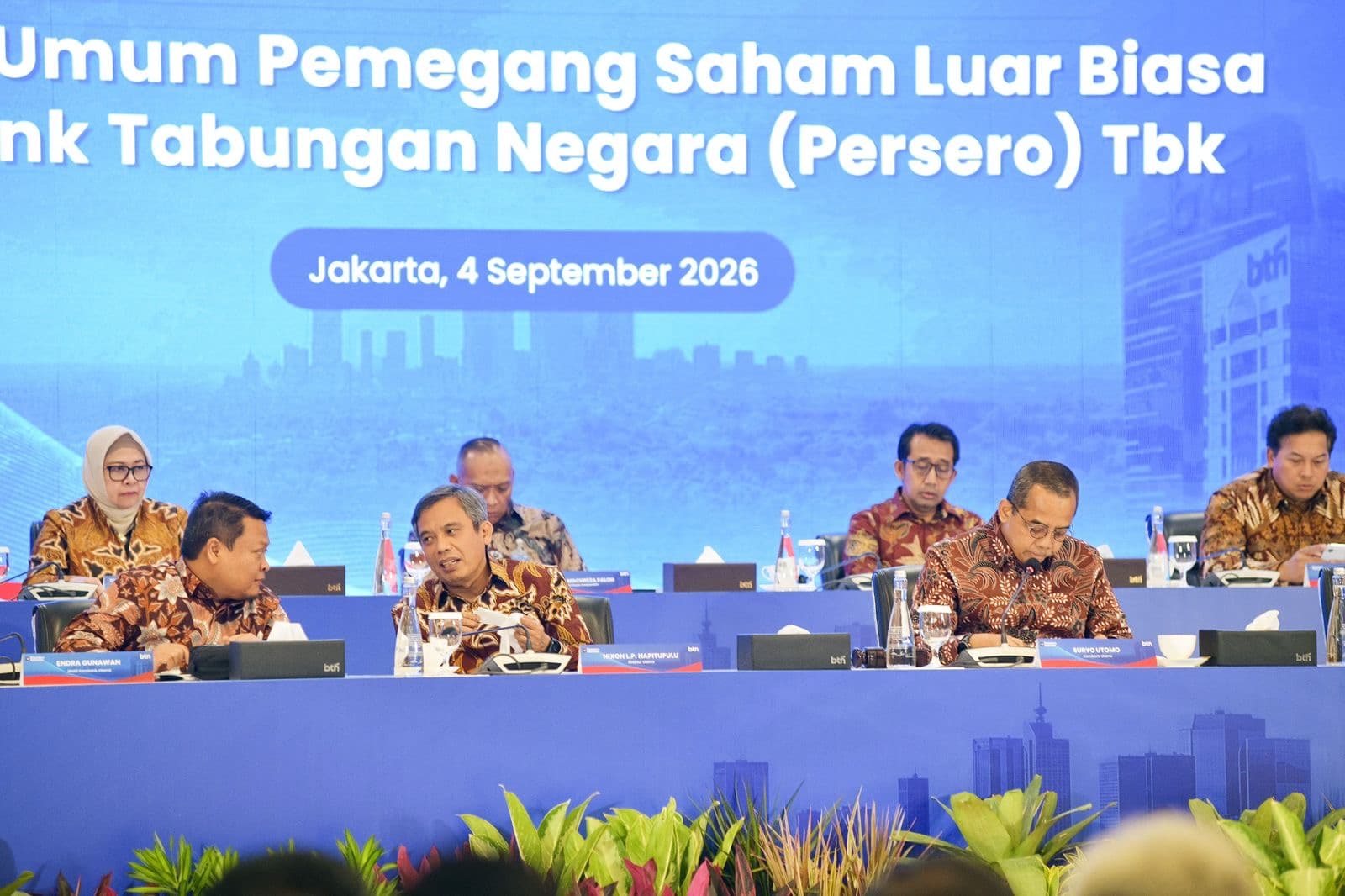 Berikut Profil 5 Direksi Anyar BTN (BBTN)  