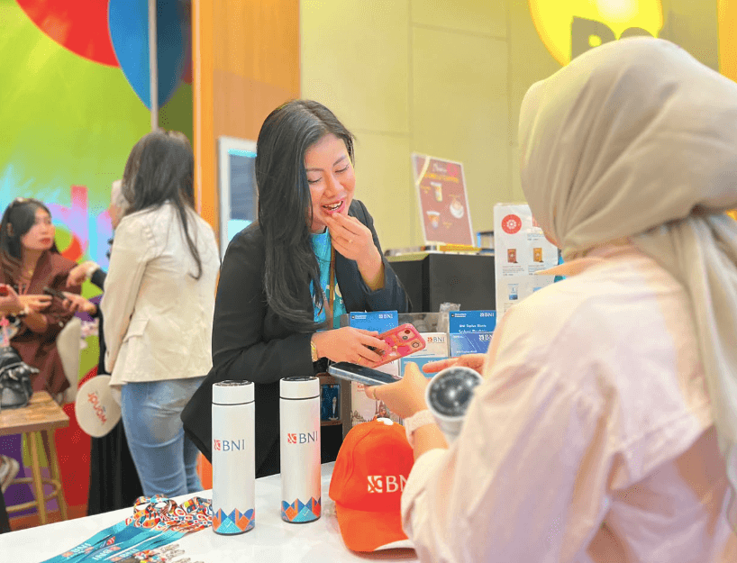 Gen Z Antusias Buka Rekening Digital BNI di Lampung Financial Festival 2026