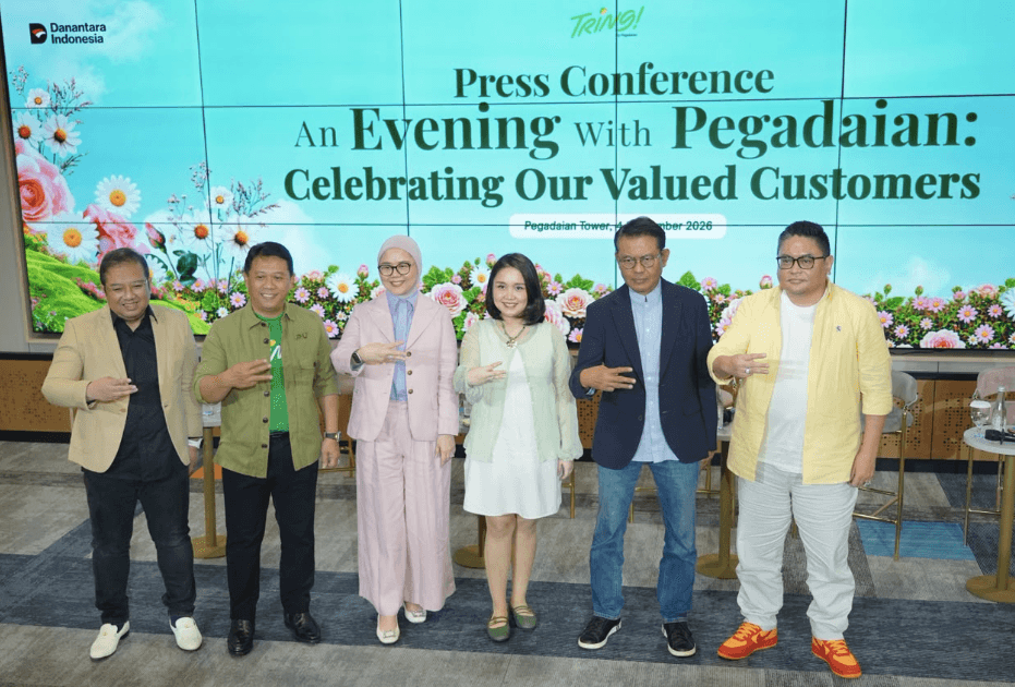 Rayakan Hari Pelanggan Nasional, Pegadaian Hadirkan “An Evening with Pegadaian” dan Semangat “Tenang Saja” Bersama Tring!