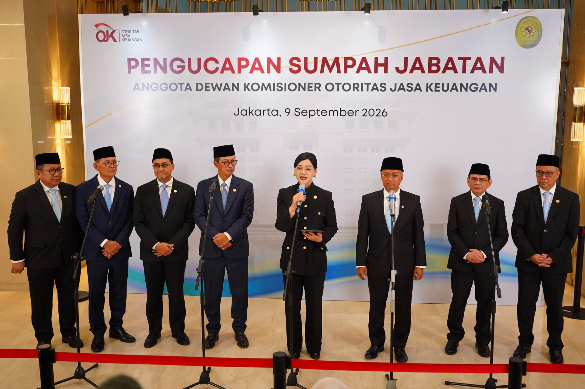  Bos OJK Kenalkan Formasi Baru Dewan Komisioner, Sarjito Jadi Anggota Terbaru