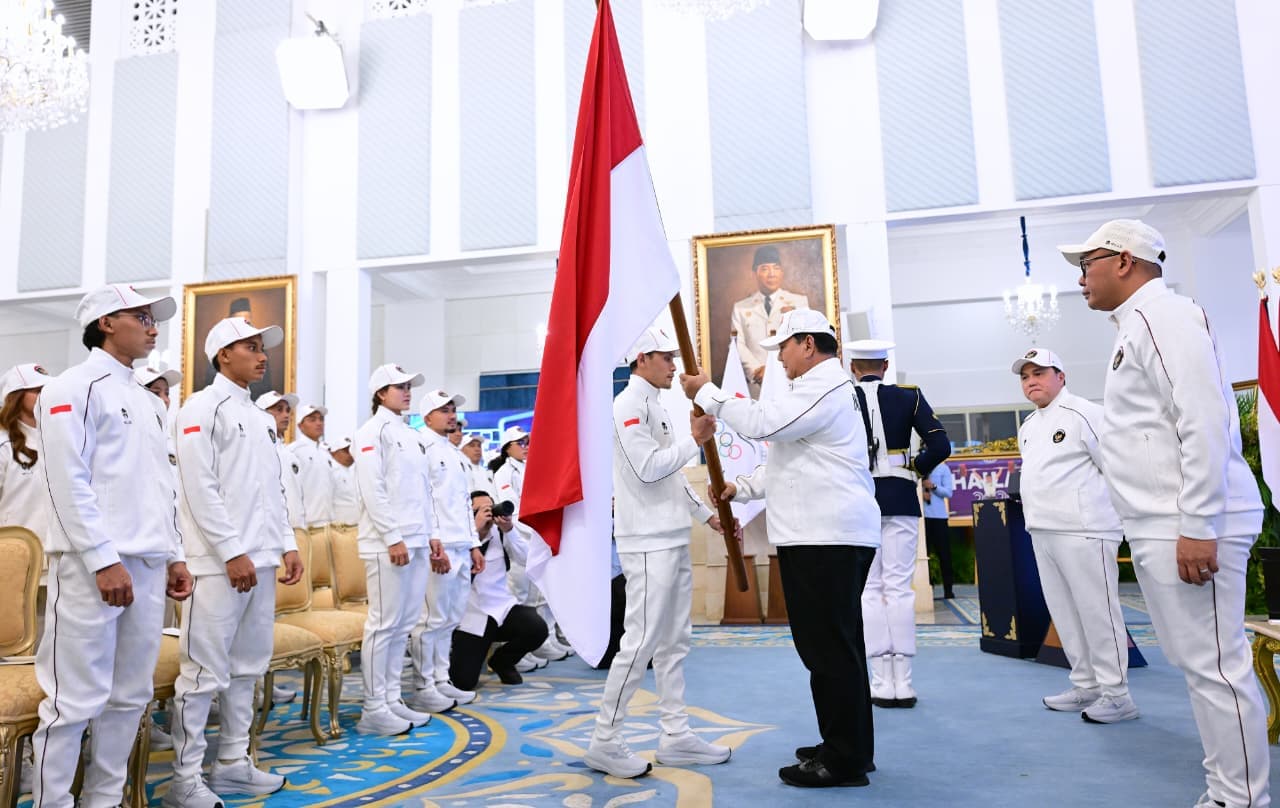 Prabowo Lepas Kontingen Indonesia Menuju Asian Games XX Aichi-Nagoya 2026