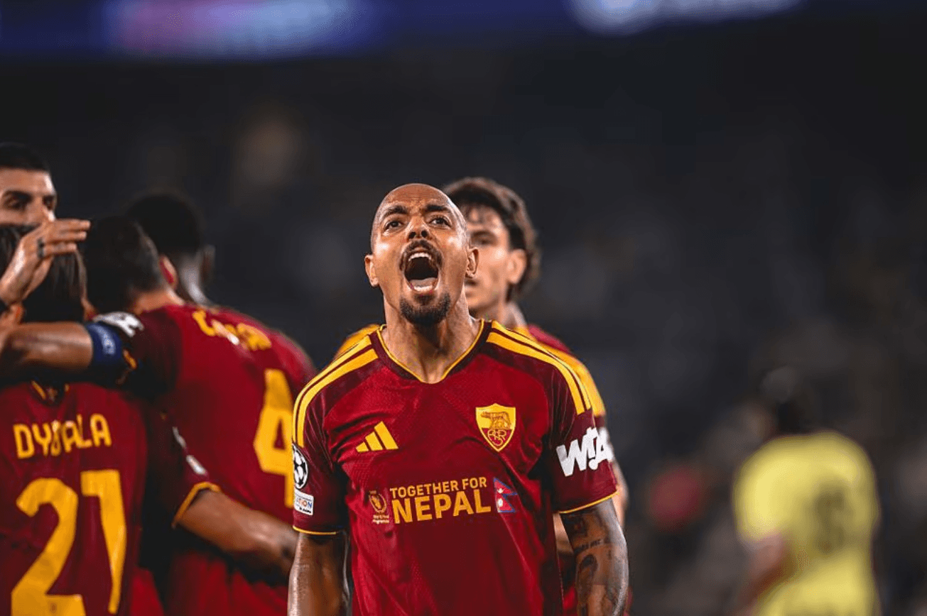 Salut! Buang Iklan Judi, AS Roma Gunakan Jersey ‘Together for Nepal’ di Liga Champions