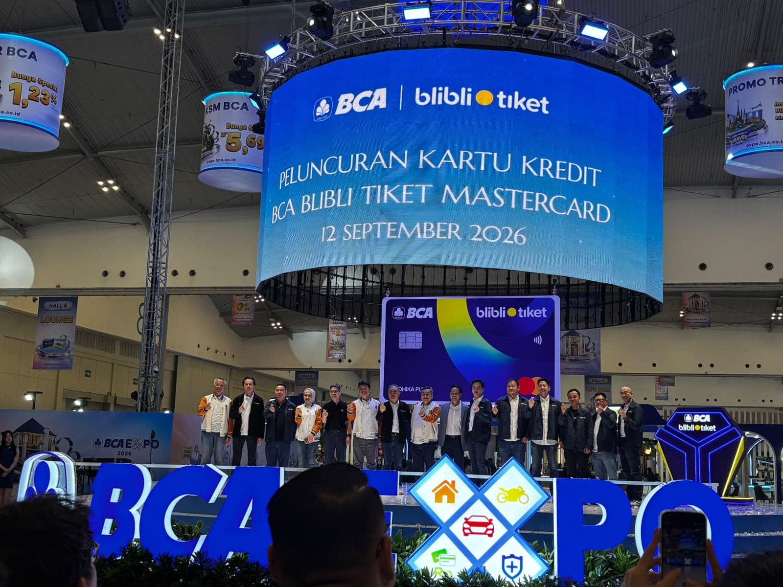 Transaksi Capai Rp 3 Triliun, BCA Integrasikan Kartu Kredit Blibli dan tiket.com Jadi BCA Blibli Tiket Mastercard