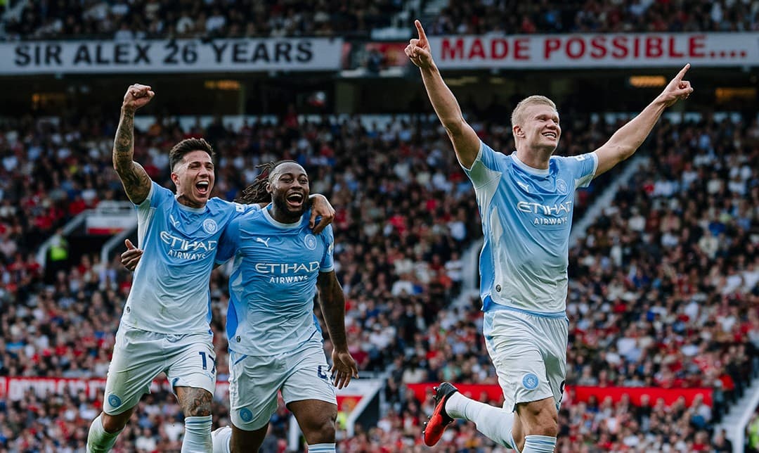Duh! Otoritas Wasit Liga Premier Sebut Gol Erling Haaland di Derby Manchester Tidak Sah   