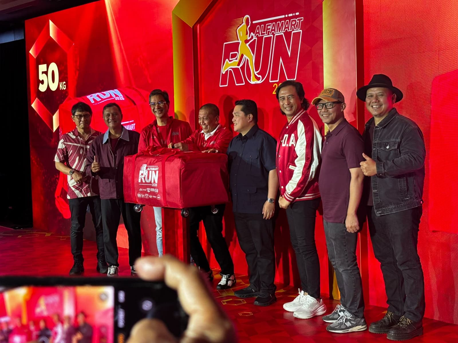 Goodie Bag Alfamart Run 2026 Capai 50 Kg, Setara Rp 4 Juta