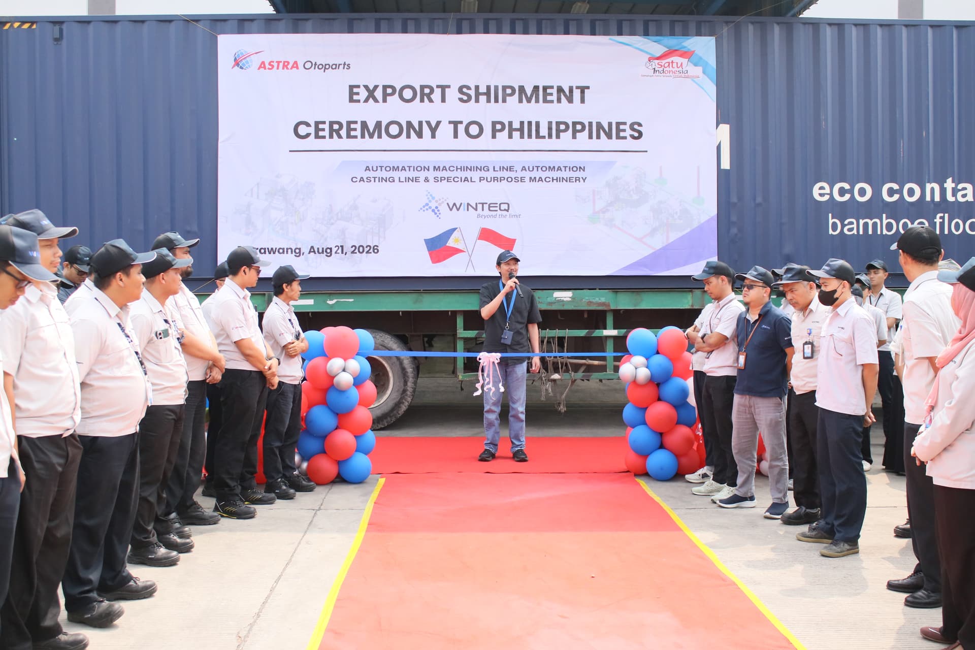 Astra Otoparts (AUTO) Ekspor Mesin Industri Buatan Indonesia ke Filipina
