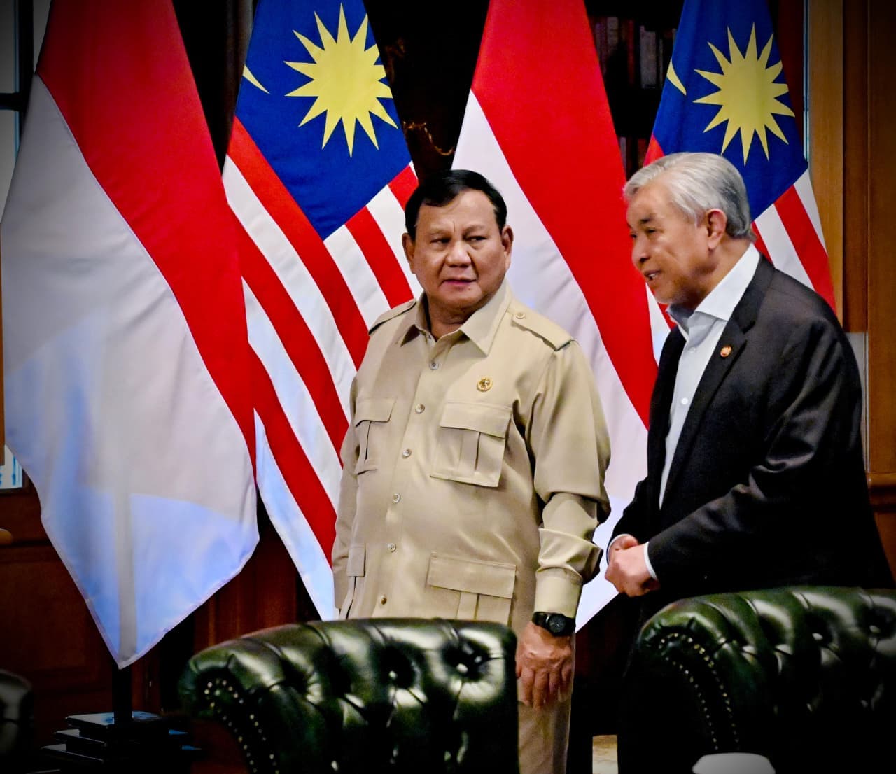 Presiden Prabowo dan Wakil PM Malaysia Perkuat Kerja Sama Penanganan Karhutla