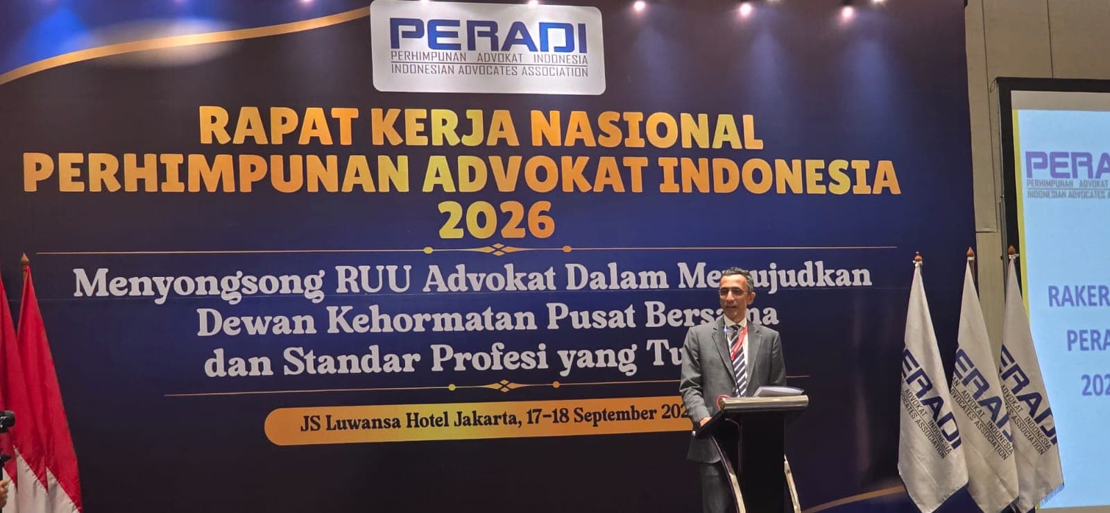 Gelar Rakernas 2026, Peradi Perkuat Layanan Anggota dan Pembaruan Hukum