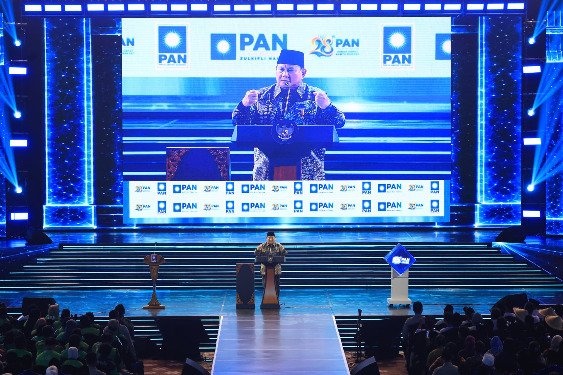 Di HUT PAN, Prabowo Tekankan Pentingnya Nilai Perjuangan dan Kesetiaan dalam Bangun Bangsa