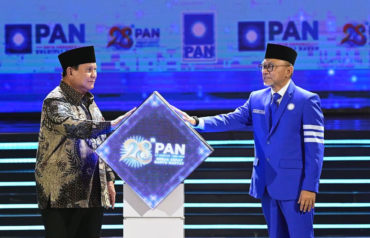 Di HUT PAN, Prabowo; Saya Baru Sadar Kawan di Saat Kalah Sulit Dicari