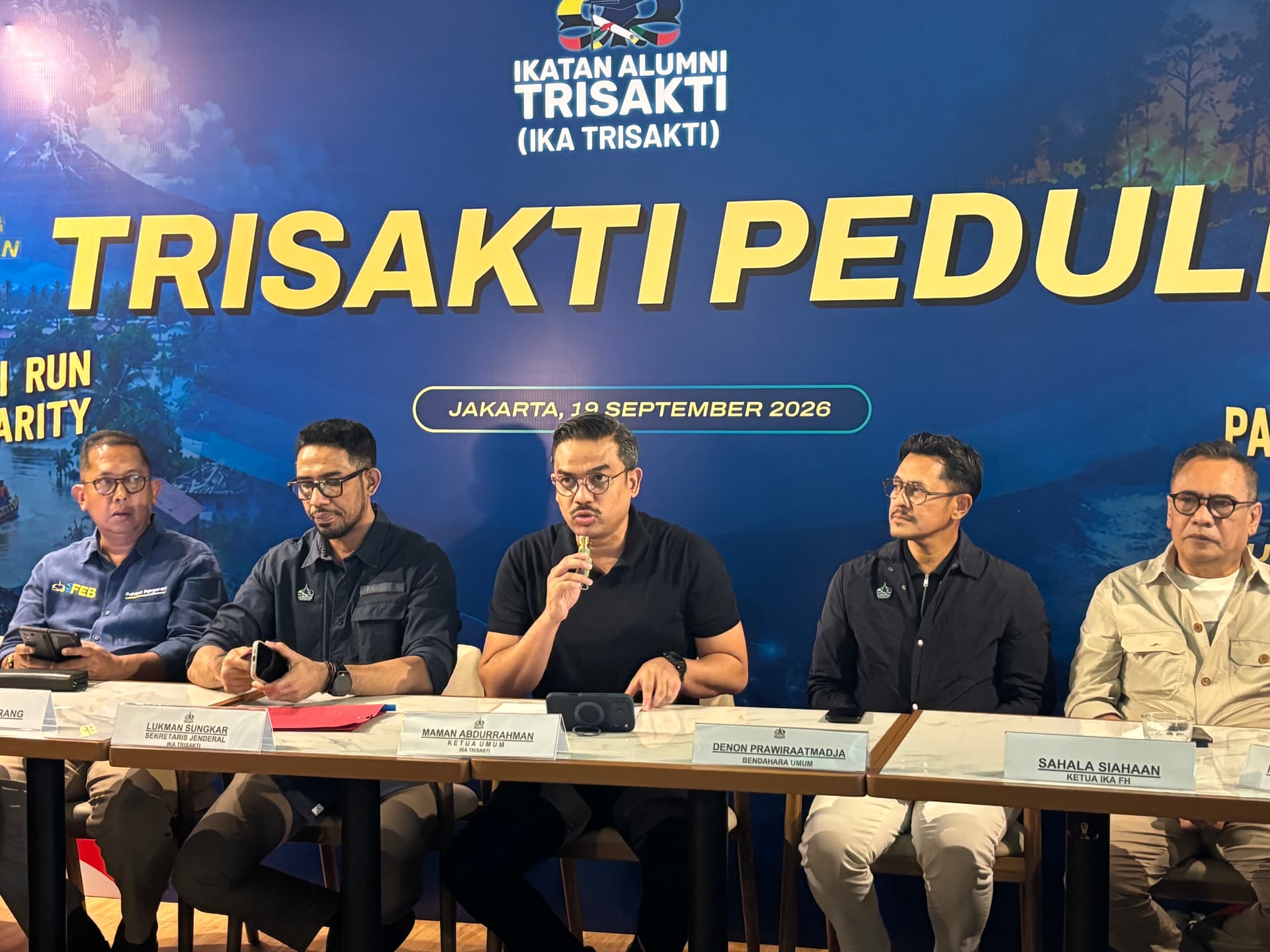 Ika Trisakti Luncurkan Gerakan Trisakti Peduli, Fokus Pemulihan Ekonomi Daerah Terdampak Bencana 