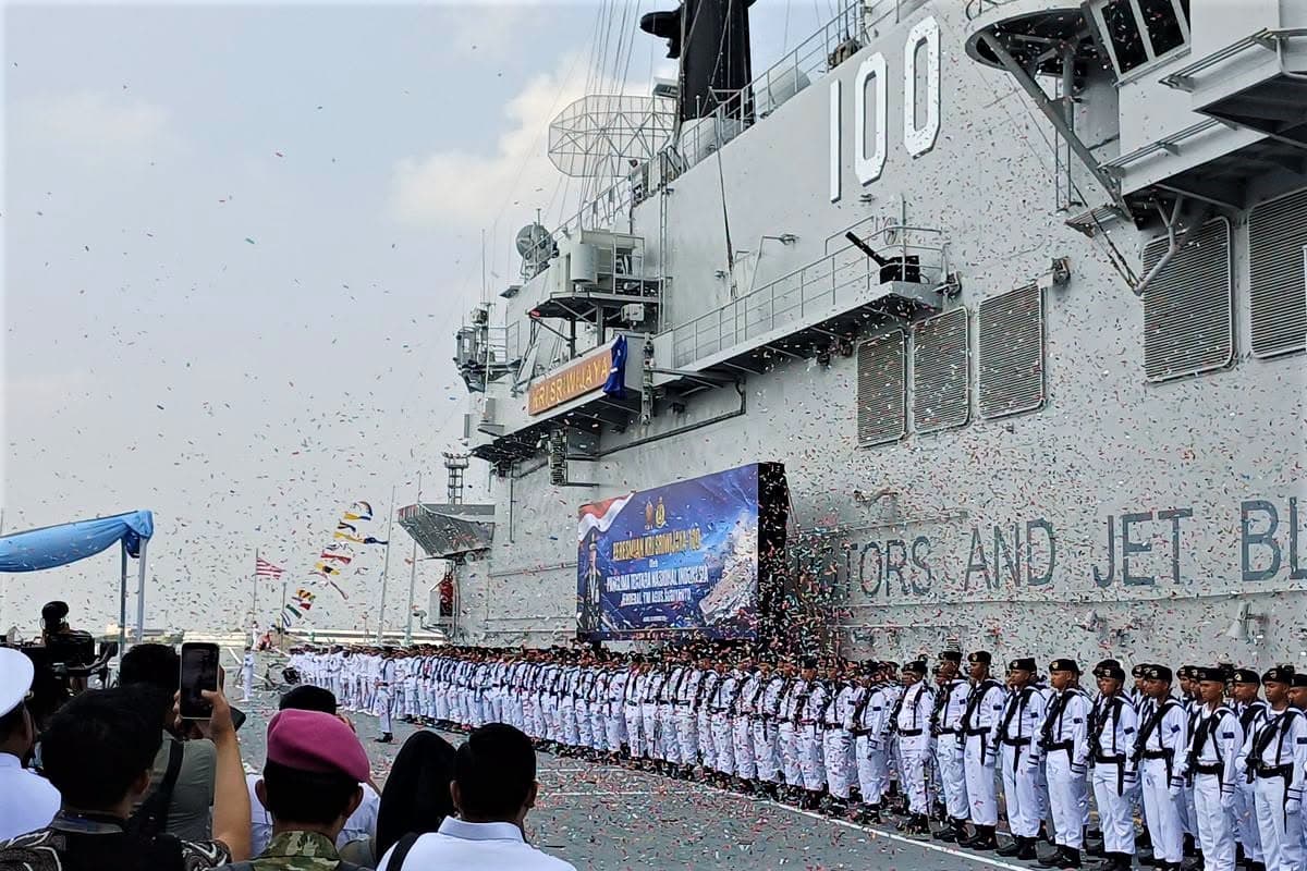 Hampir Dinamai KRI Gajahmada, Kapal Induk Pertama TNI AL Diresmikan dengan Nama KRI Sriwajaya