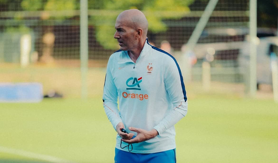 Jalani Debut Pelatih Prancis Pengganti Didier Deschamps, Zinedine Zidane Antusias 