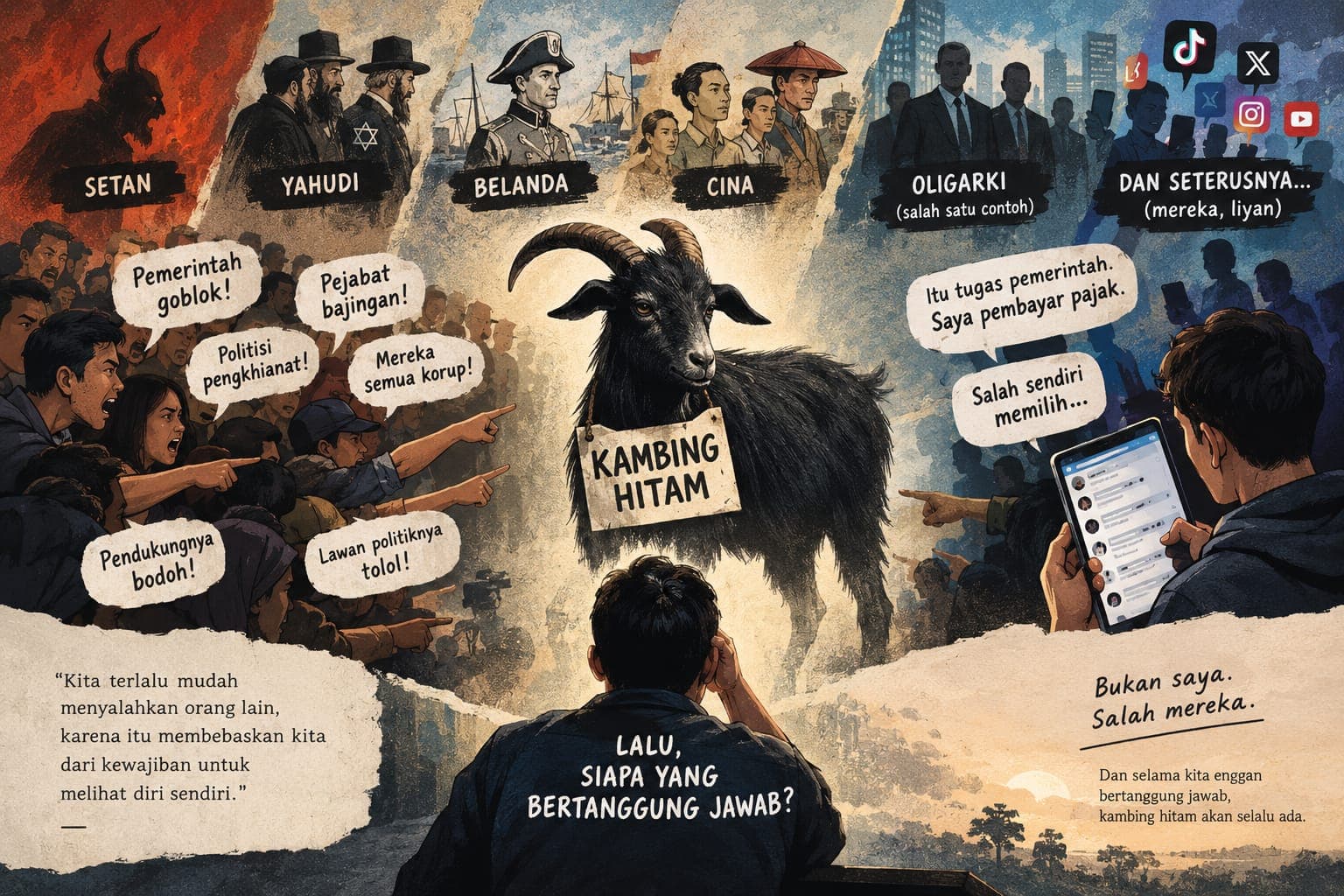 Paradoks Politik Kambing Hitam