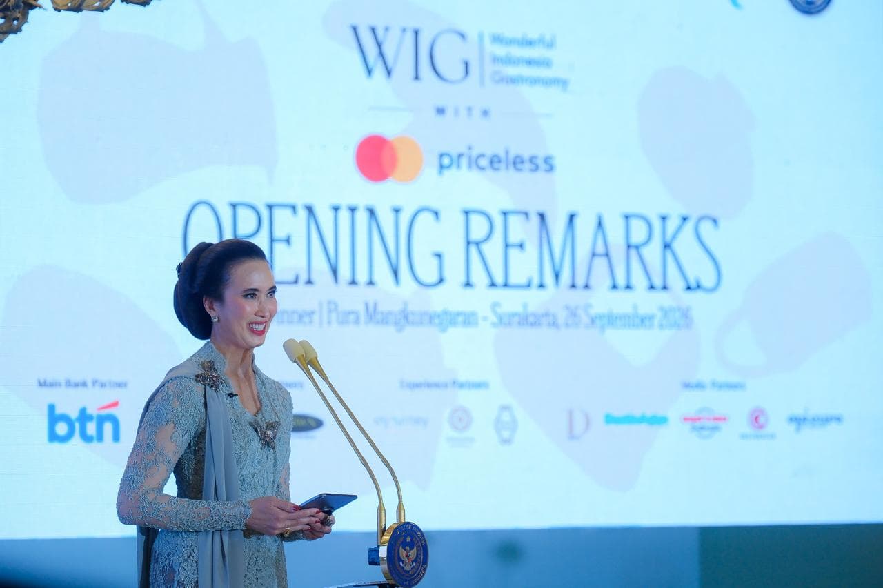 Menpar Widiyanti Buka Wonderful Indonesia Gastronomy 2026 di Solo