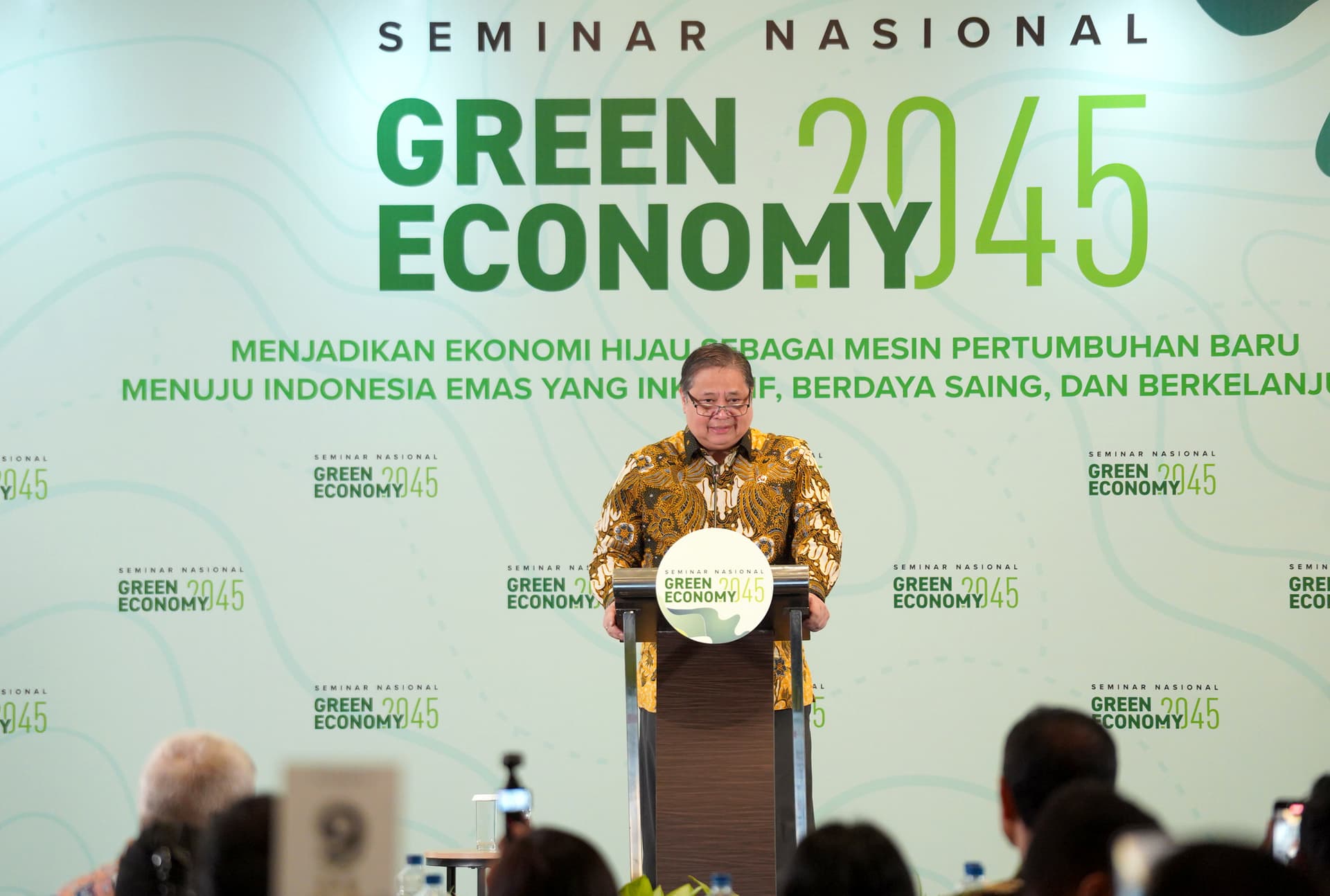 Airlangga: Green Economy dan Digital Development, Twin Engine yang Bakal Dongkrak Pertumbuhan 2-3%