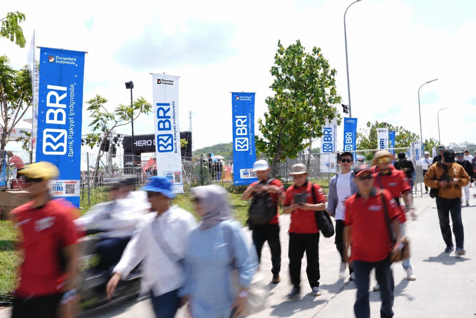 Bawa Sport Tourism Indonesia ke Panggung Dunia, BRI Dukung Penuh Pertamina Grand Prix of Indonesia